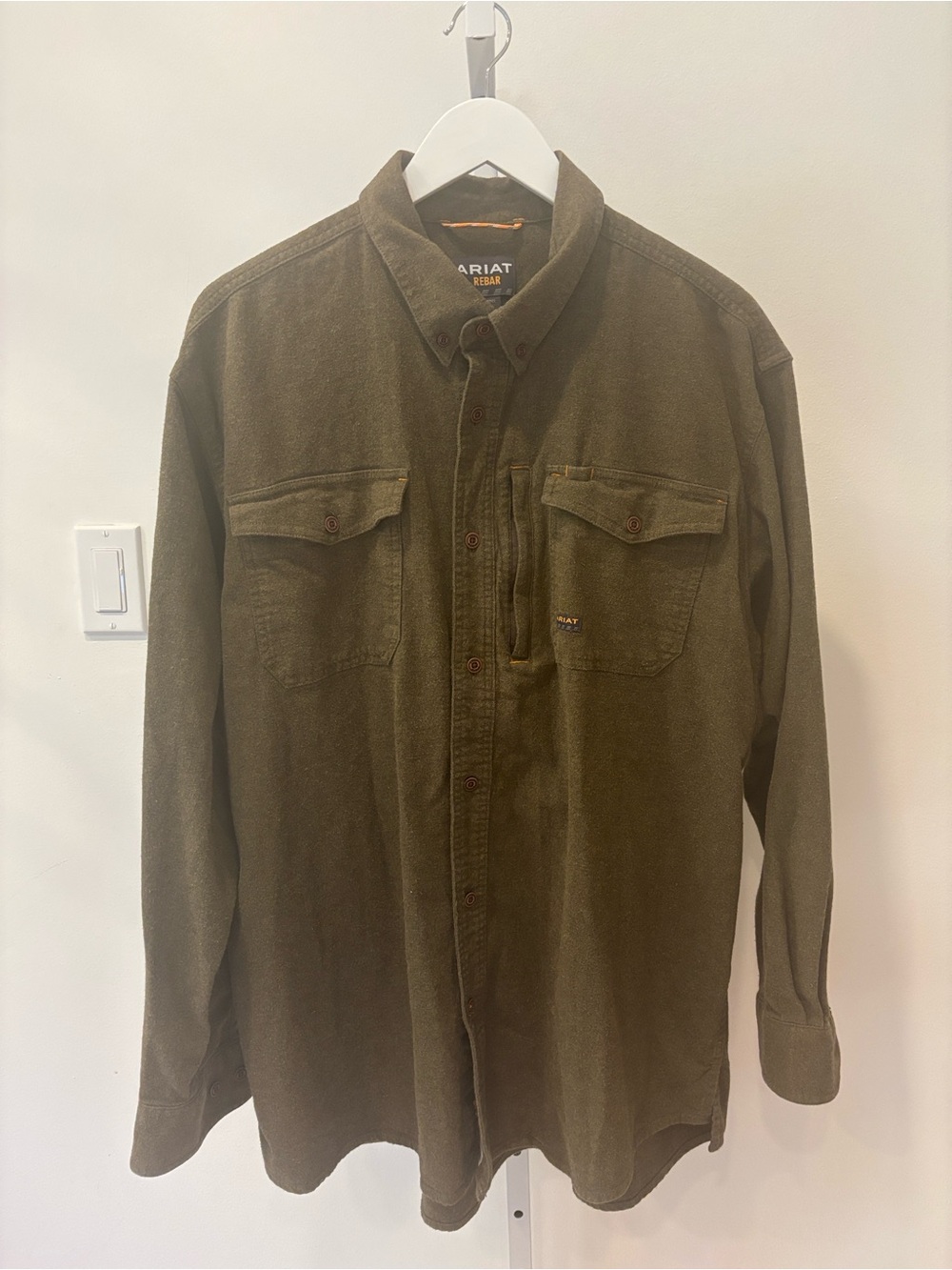 Ariat Rebar Flannel Work Shirt